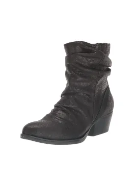 Mid Length Women's Spur Black Boot
