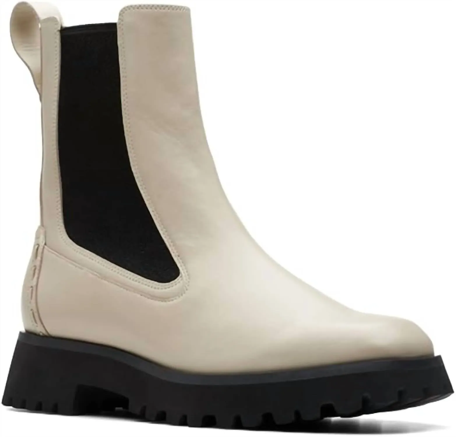 Waterproof Protection Women??S Stayso Rise Boots In Ivory Leather