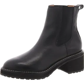 Padded Interior Urban Traveler Womens Stretch Leather Chelsea Boots