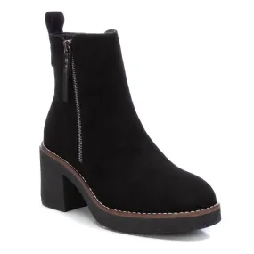 Winter Footwear Ski Lodge Women's Suede Booties In Black