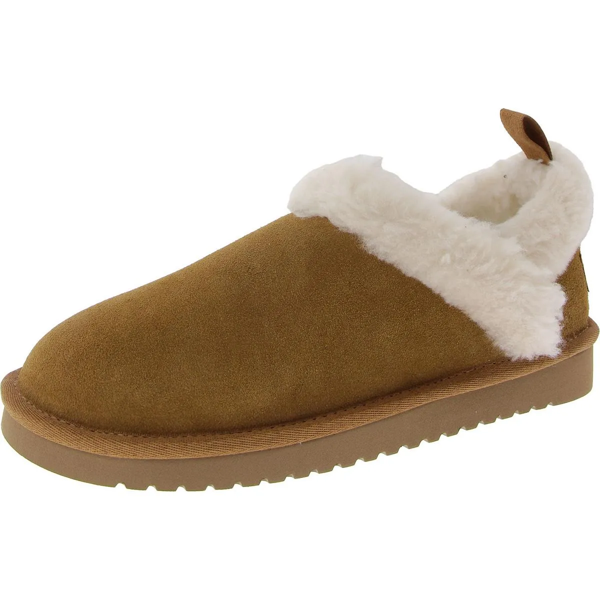 Lightweight Feel Womens Suede Cozy Booties