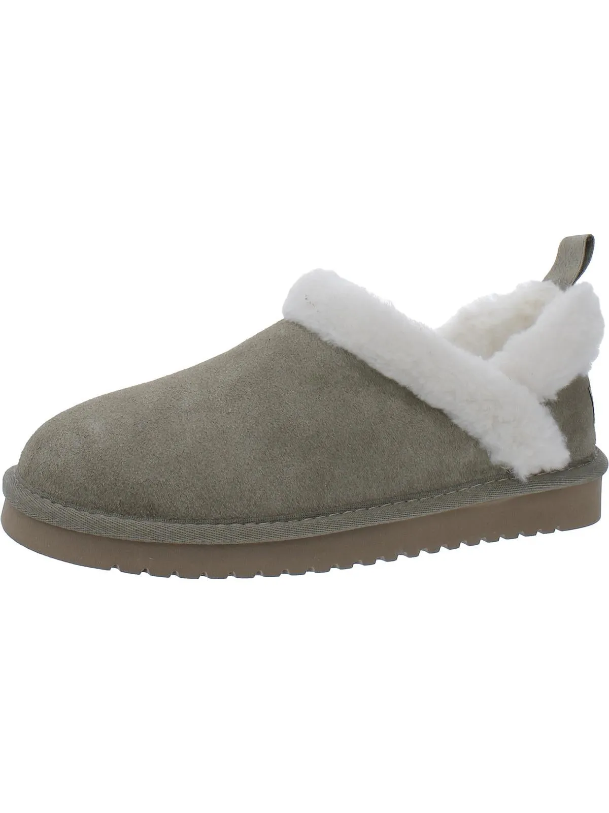 Polyester Comfortable interior Womens Suede Cozy Booties