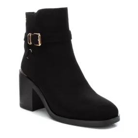 Ice Road Women's Suede Dress Booties In Black