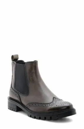 Rugged Built Work Commute Women's Tulip Chelsea Boots In Forest