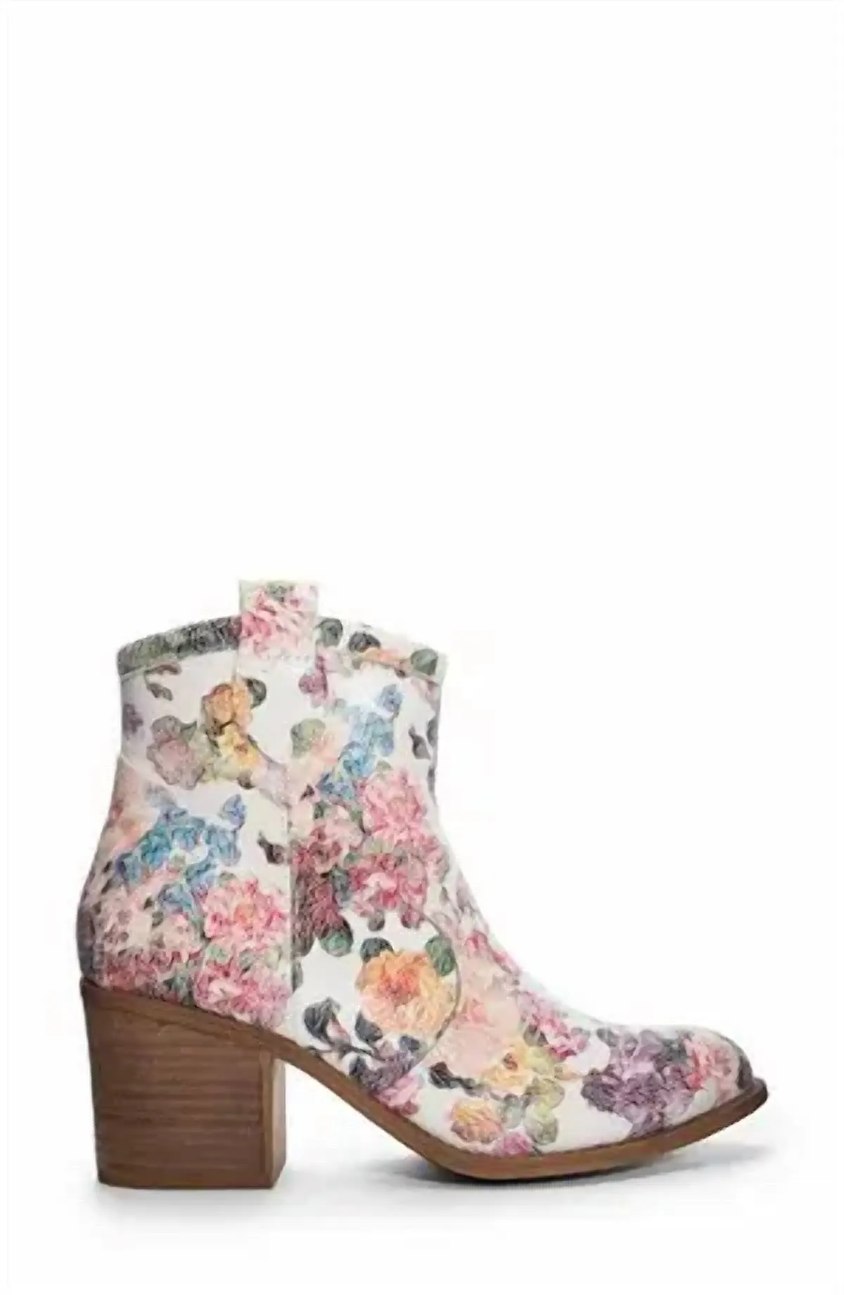 Women's Unite Floral Ankle Boot In Ivory Dynamic Arch Support