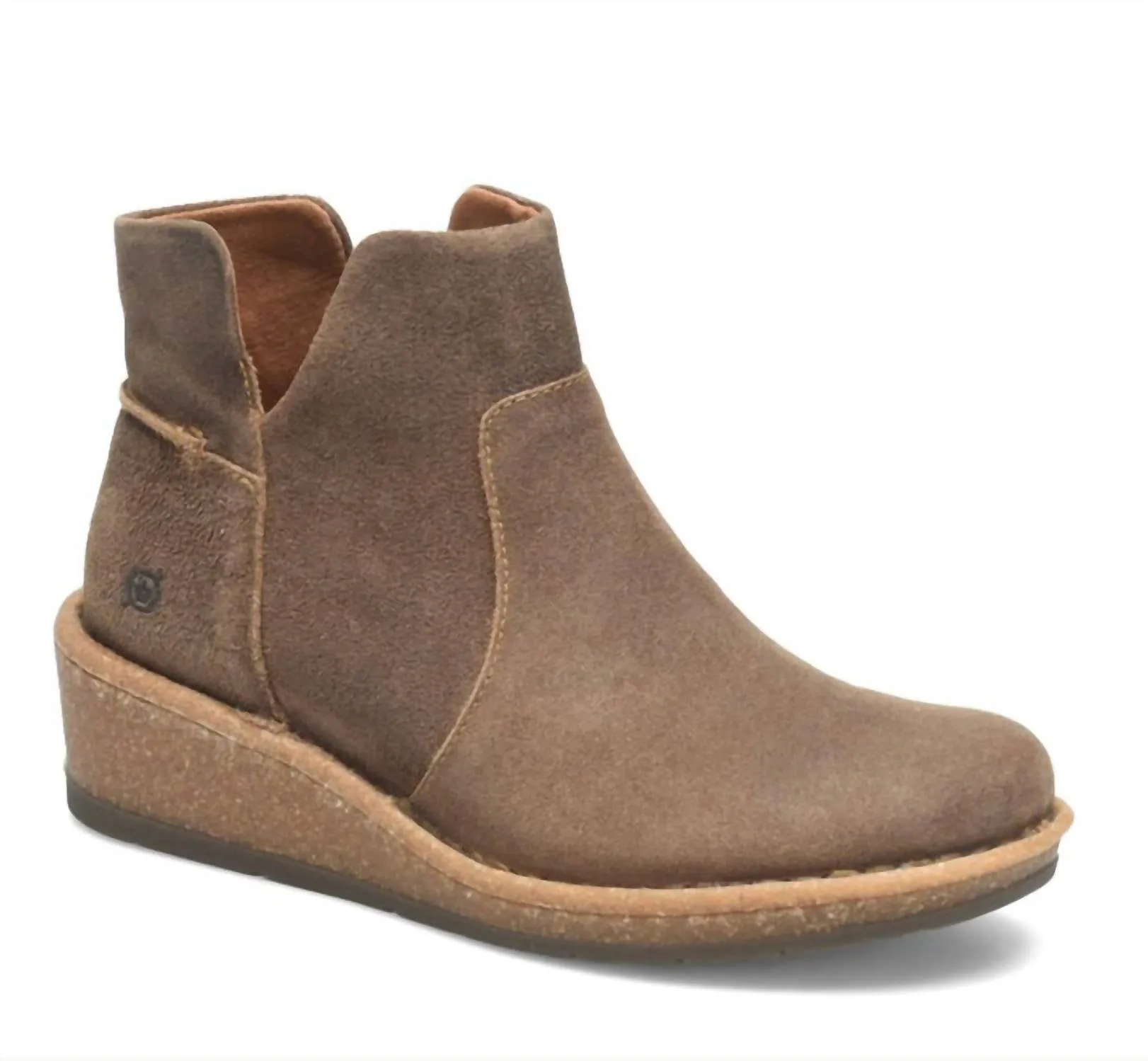 Flexible Women's Viv Wedge Bootie In Taupe