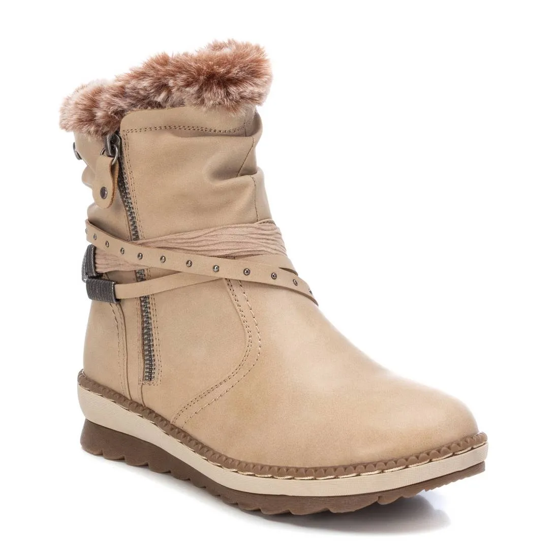 Women's Winter Booties By XTI Eco Material Morning Walk