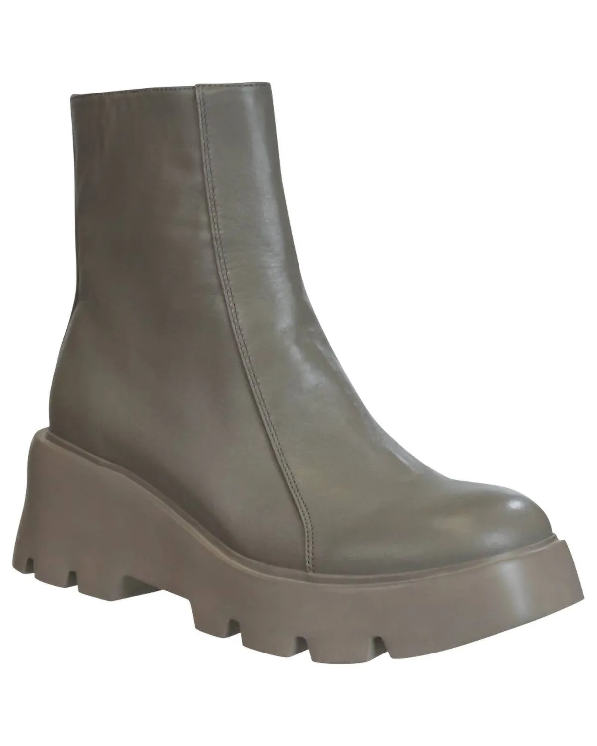 Non Marking Tread Women's Xenus Platform Ankle Boots In Greige