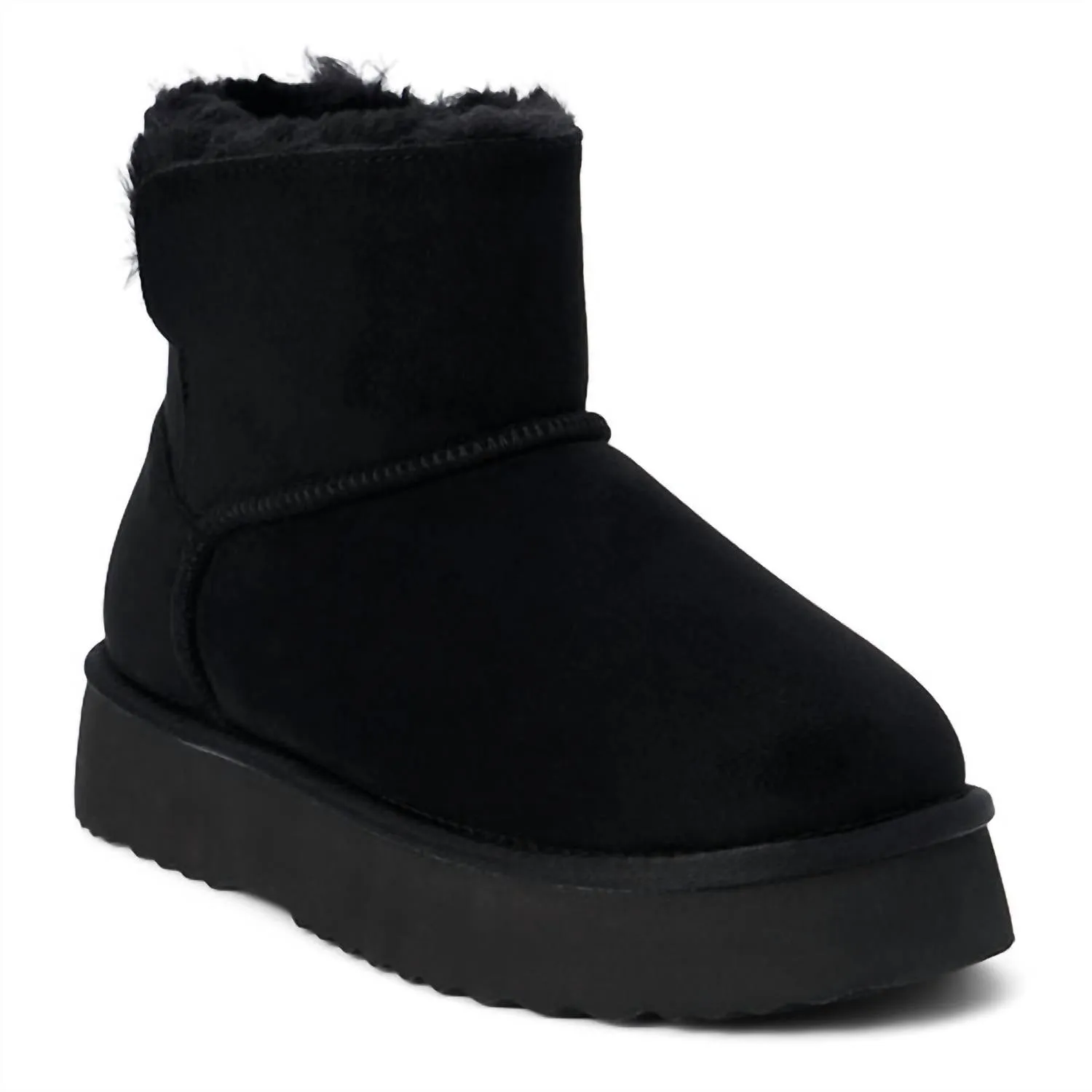 Women's Yukon Ankle Boot In Black Modern Comfort