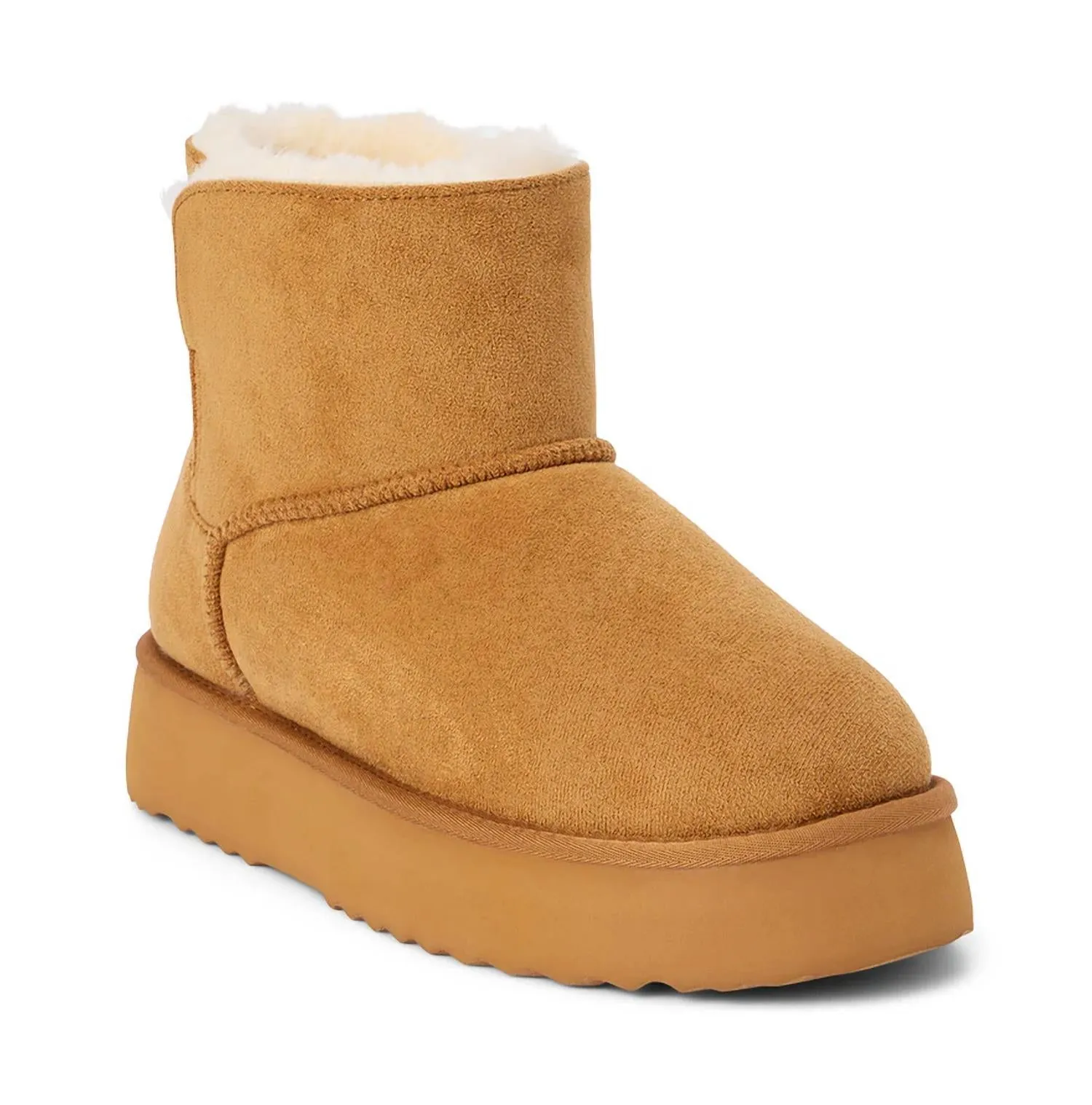 Velvet Texture Protective Finish Winter Walker Women's Yukon Boots In Chestnut