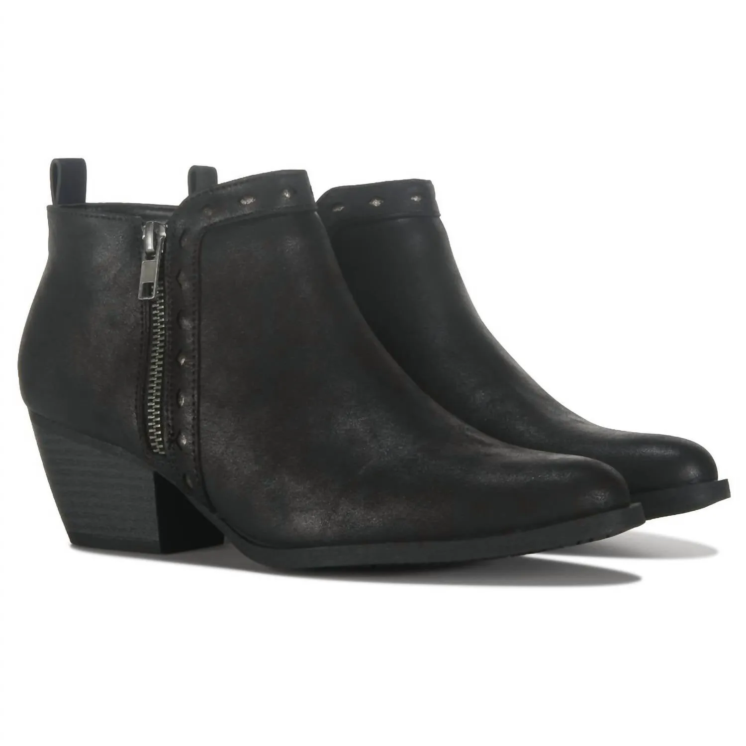 Women's Zina Ankle Boot In Black Luggage Ready