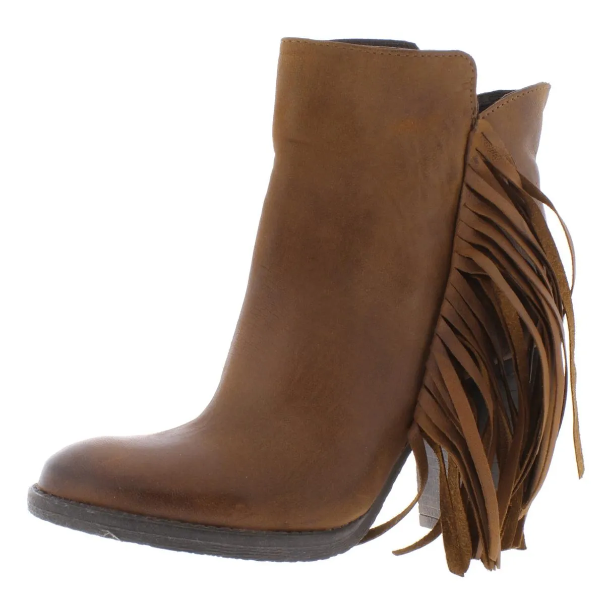 Street Cool Woodstock Womens Fringe Booties