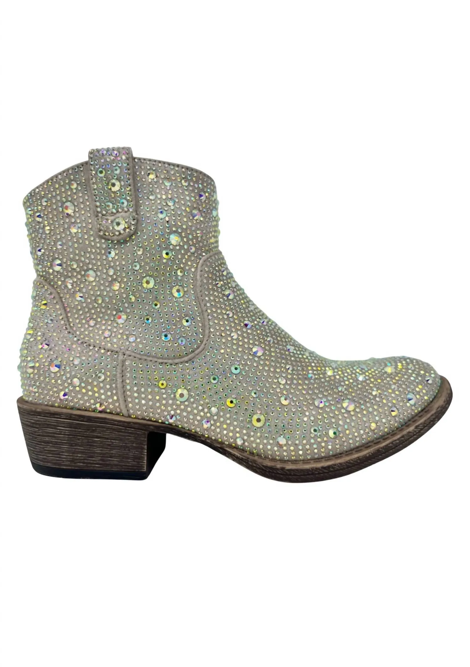 Women's Kady Low Boot In Cream Multi-Purpose Comfort