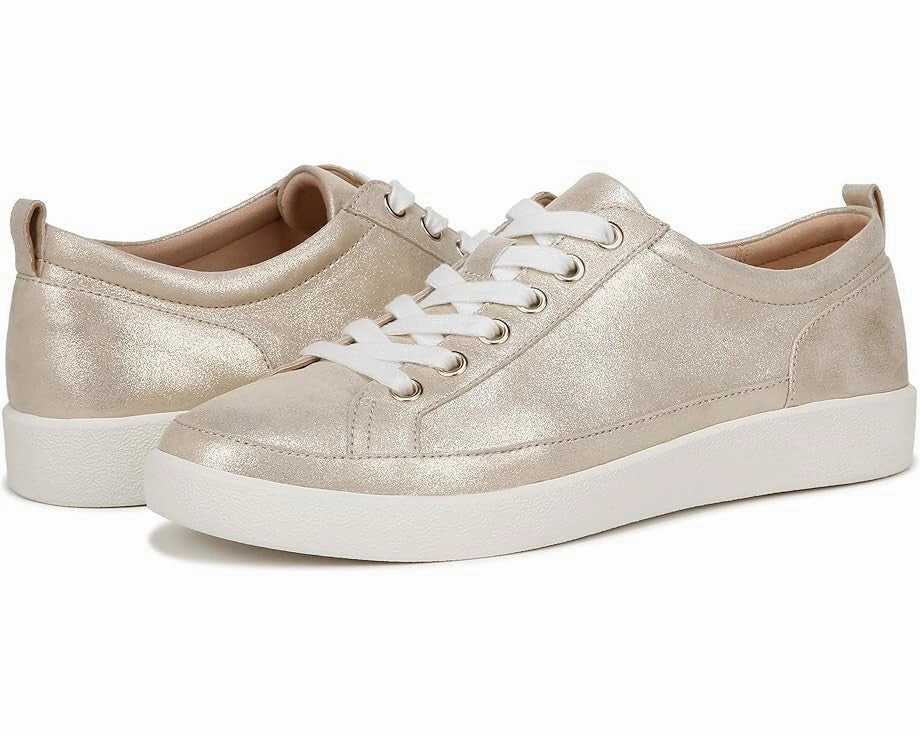 impact - protection shoes thin insole shoes Vionic Winny H7773L5-700 Sneakers Women's US 6 Gold Metal Leather Shoes ZPO3250