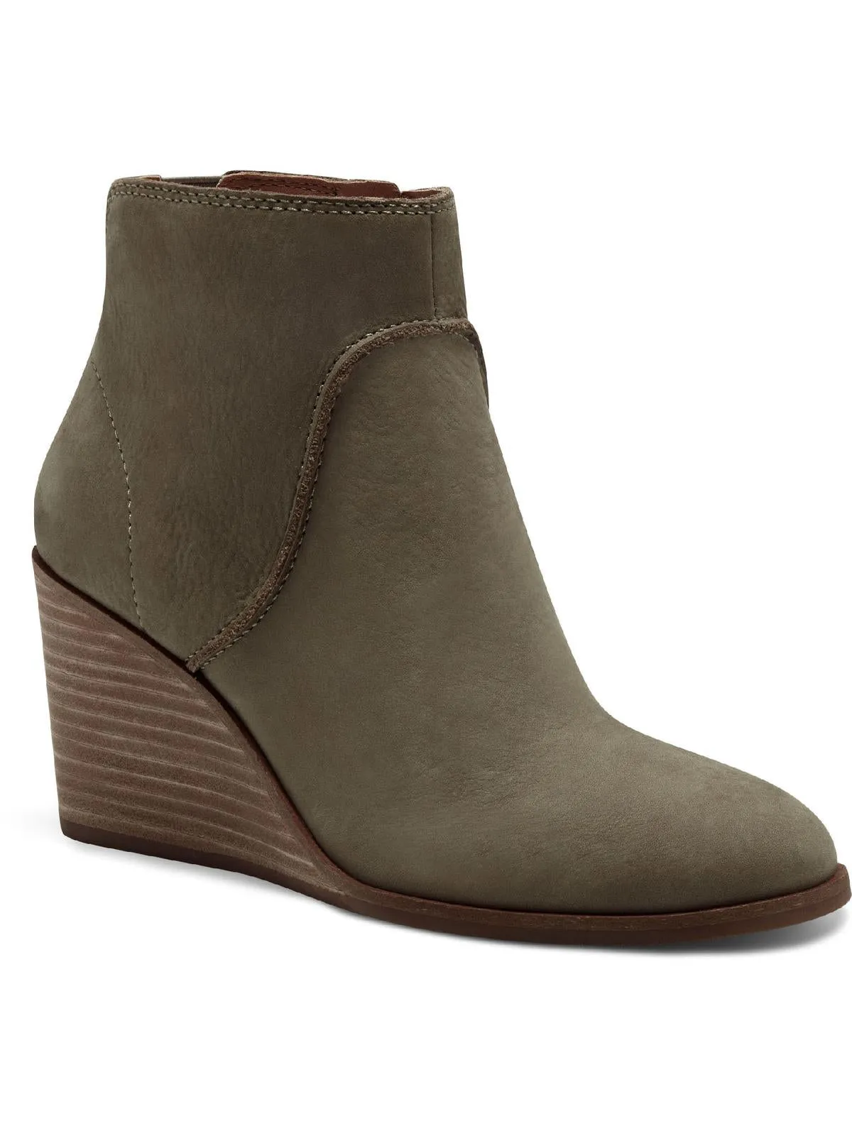 Comfort Lining Nature Lover Feather Light Nature Lover Zanta Womens Nubuck Wedge Ankle Boots