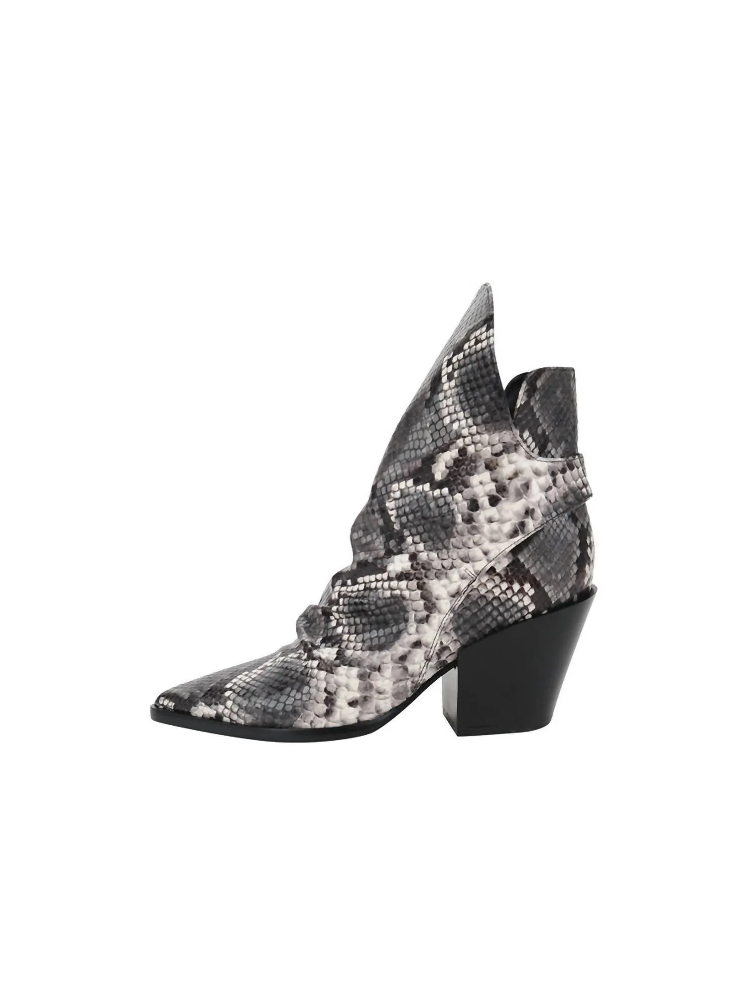 Jaegar Ankle Boot In Phyton Snake print mom style