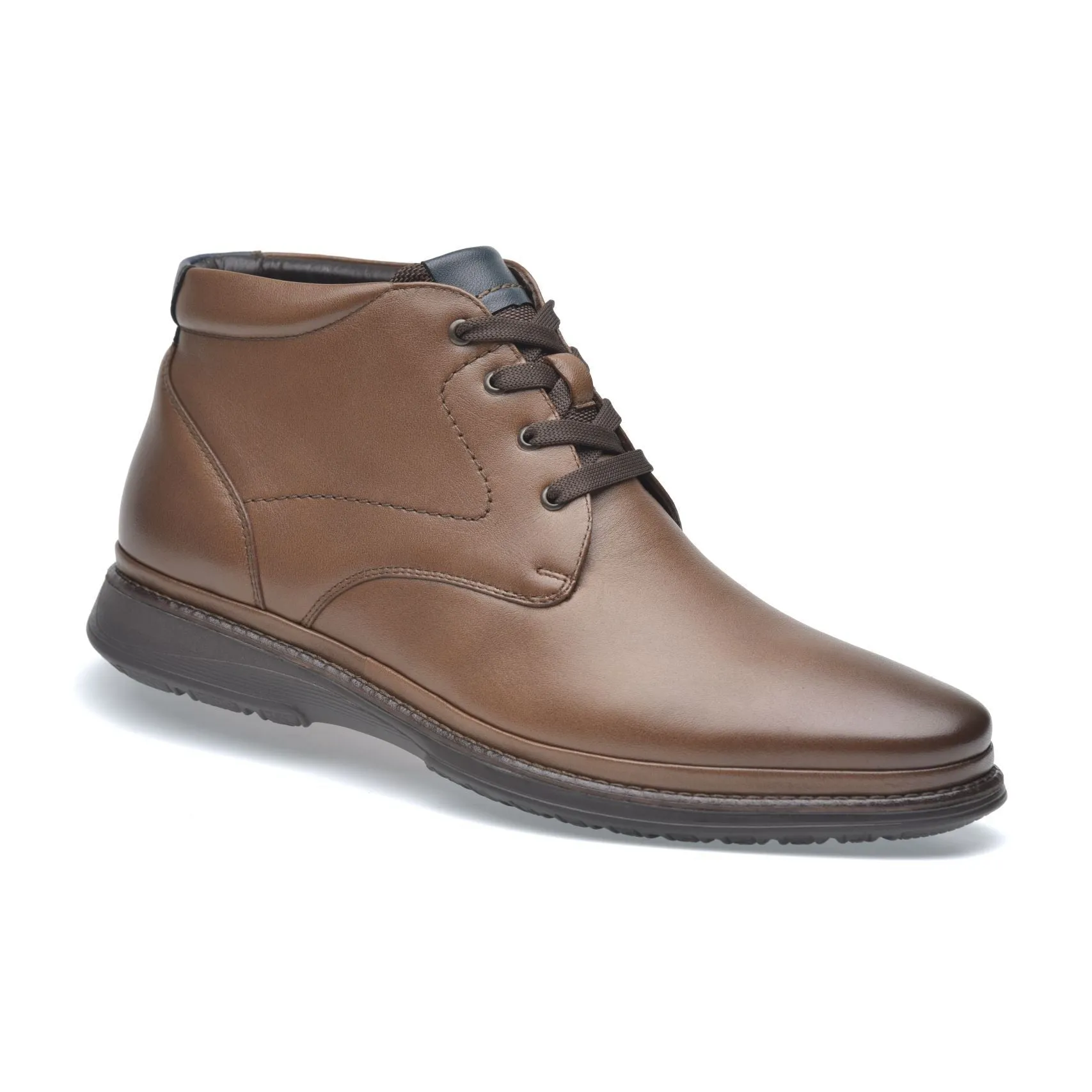 Minimal Aesthetic Secure Grip Men's Boots - Lambskin leather -