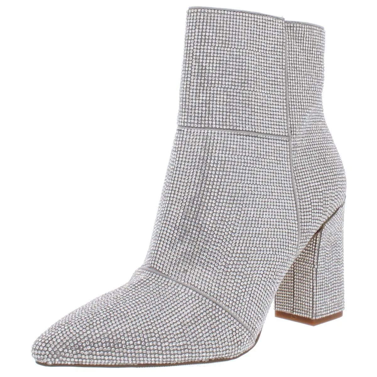 EasyToClean Flex Womens Block Heel Pointed Toe Ankle Boots