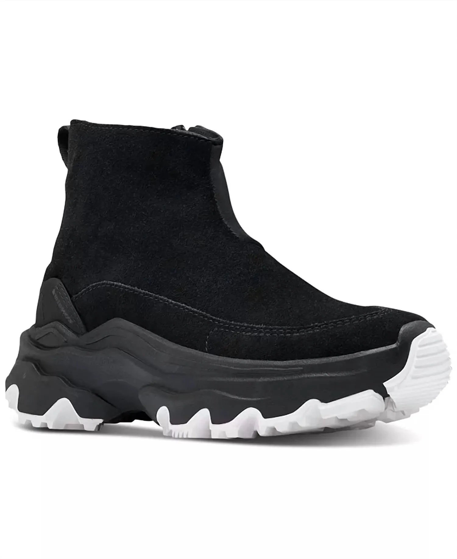 Eco Material Rough Terrain Women's Kinetic Breakthru Acadia Waterproof Sneaker Bootie In Black